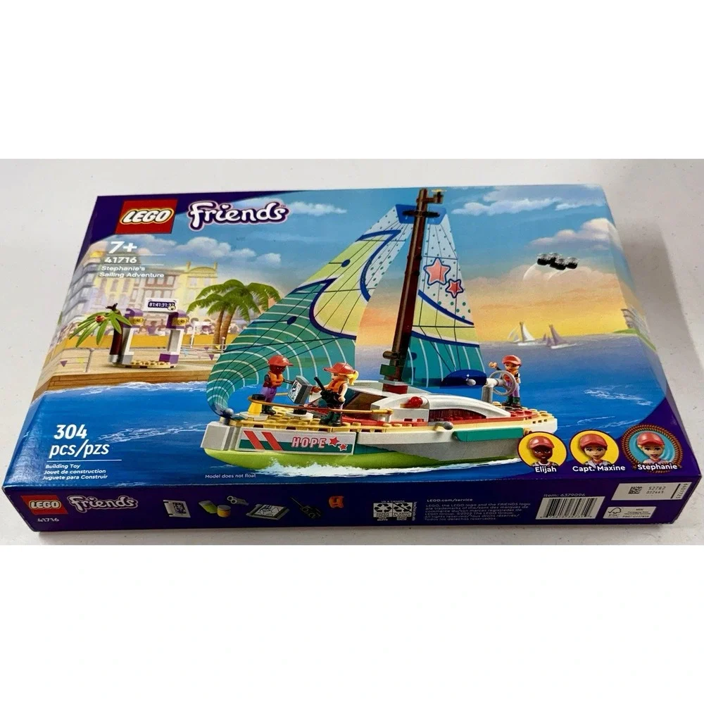Lego Friends Stephanie's Sailing Adventure Set #41716 *RETIRED* *BRAND NEW*